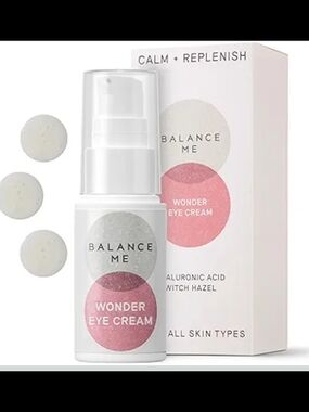Balance Me Wonder Eye Cream — Hydrating Pink & Silver Eye Care